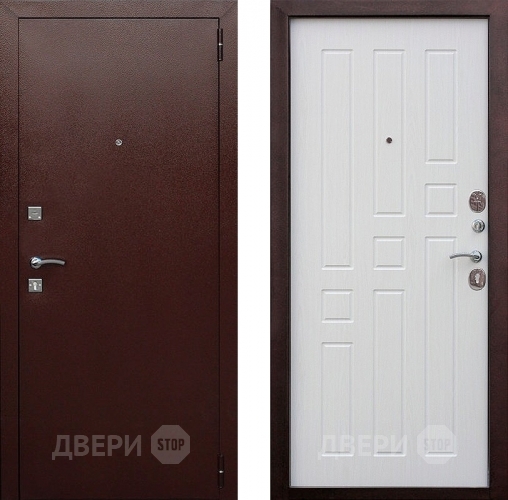 Входная металлическая Дверь Цитадель Гарда 8мм Белый ясень