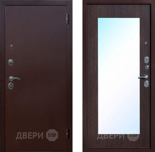 Входная металлическая Дверь Цитадель Царское зеркало Венге