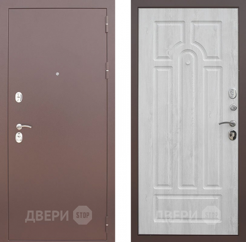 Входная металлическая Дверь Снедо Титан 3К Арка сосна белая