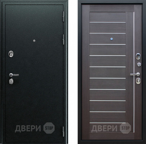 Входная металлическая Дверь Йошкар Соло Орех рифленый
