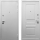 Входная металлическая Дверь Ратибор Бланко 3К Белый матовый