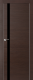 Межкомнатная дверь ProfilDoors 6Z венге кроскут (черный лак)