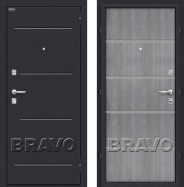 Дверь Bravo Оптим Лайн Грей 960х2050 мм