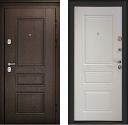 Дверь (Дверной Континент) Аликанте Белый ясень 960х2050 мм