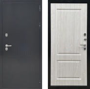 Дверь Ратибор Термоблок 3К Черное серебро/Сосна белая 960х2050 мм