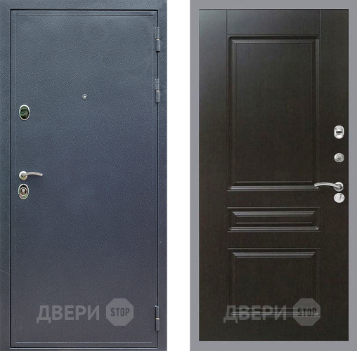 Дверь Стоп СИЛЬВЕР ФЛ-243 Венге