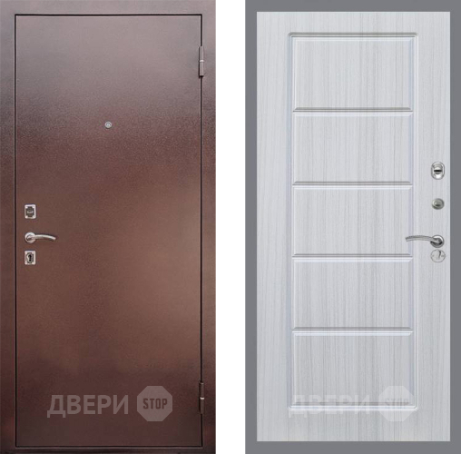 Входная металлическая Дверь Рекс (REX) 1 FL-39 Сандал белый