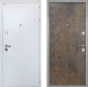 Входная металлическая Дверь Интекрон (INTECRON) Колизей White Гладкая Гранж