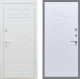 Входная металлическая Дверь Рекс (REX) 8 Силк Сноу FL-289 Белый ясень
