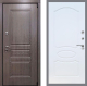 Входная металлическая Дверь Рекс (REX) Премиум-S FL-128 Белый ясень