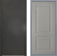 Дверь Заводские двери Эталон 3к антик серебро Доррен Грей софт 960х2050 мм