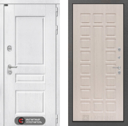 Дверь Лабиринт (LABIRINT) Versal 04 Беленый дуб 960х2050 мм