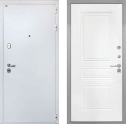 Дверь Интекрон (INTECRON) Колизей White ФЛ-243 Белый матовый 960х2050 мм
