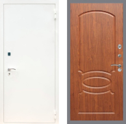 Дверь Рекс (REX) 1А Белая шагрень FL-128 Морёная берёза 960х2050 мм